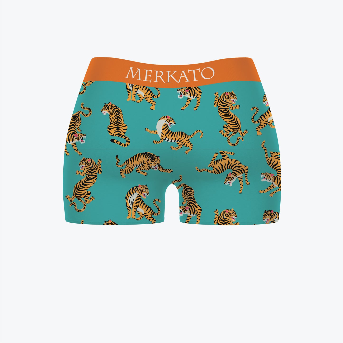 Merkato Tigers Booty Shorts