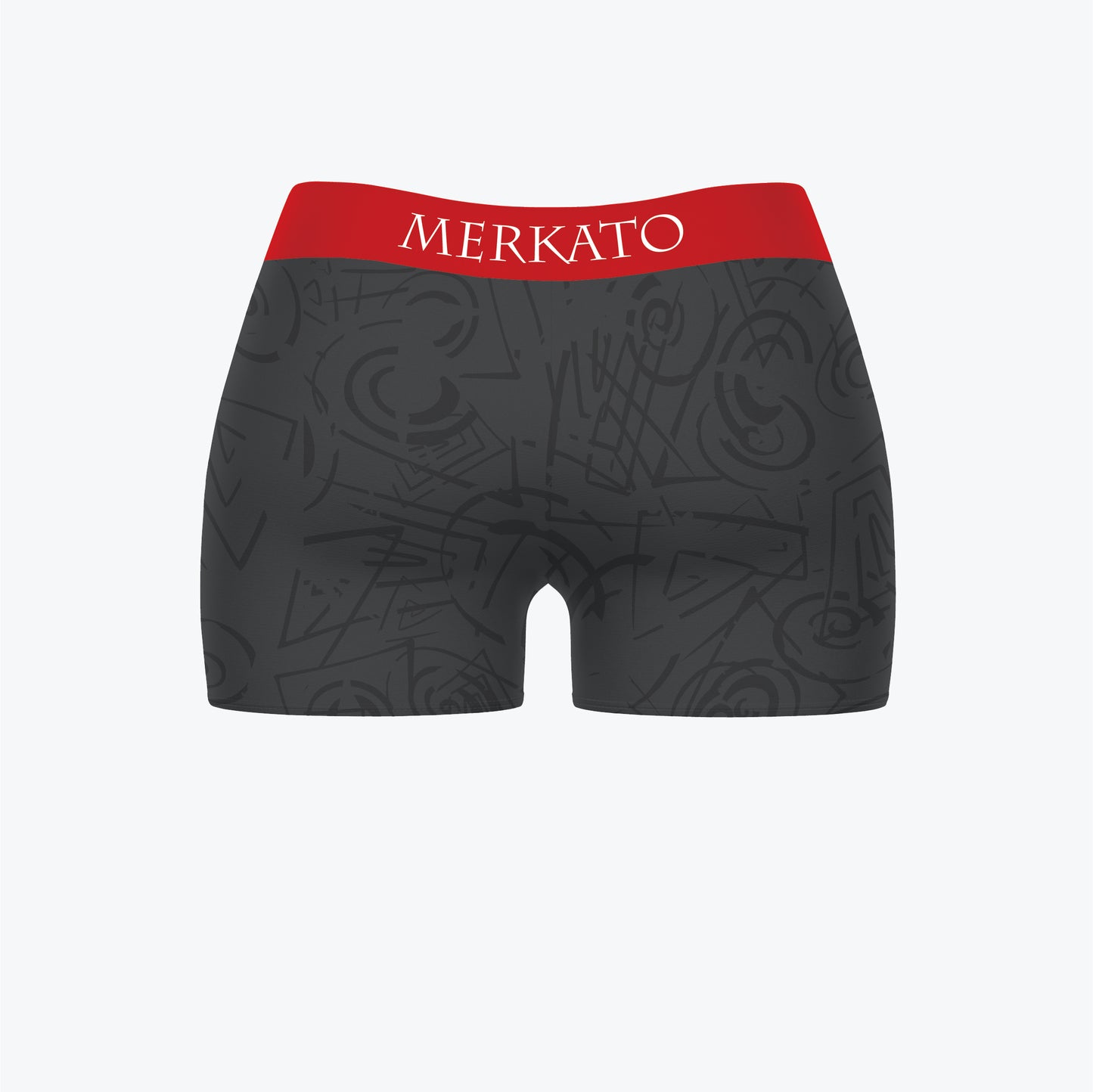 Merkato Raven Booty Shorts