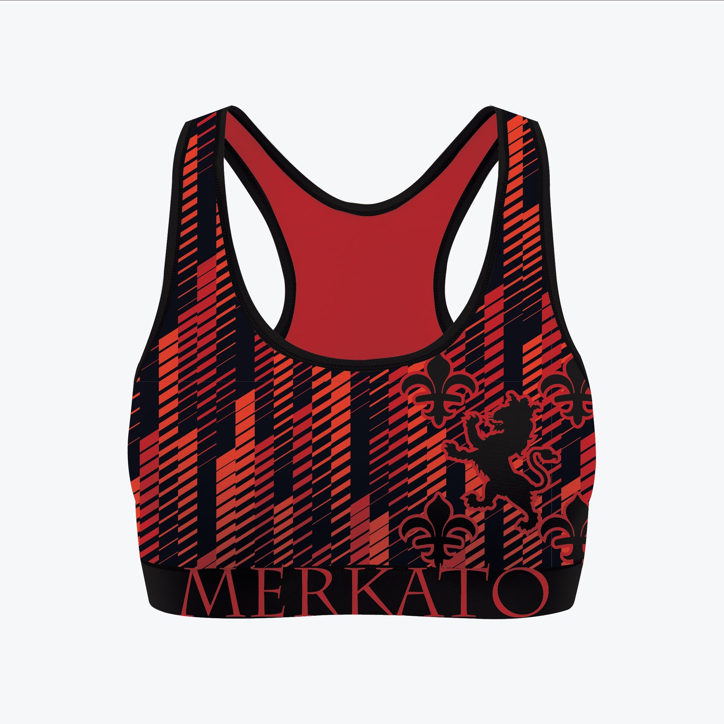 Merkato Stripes  Sports Bra