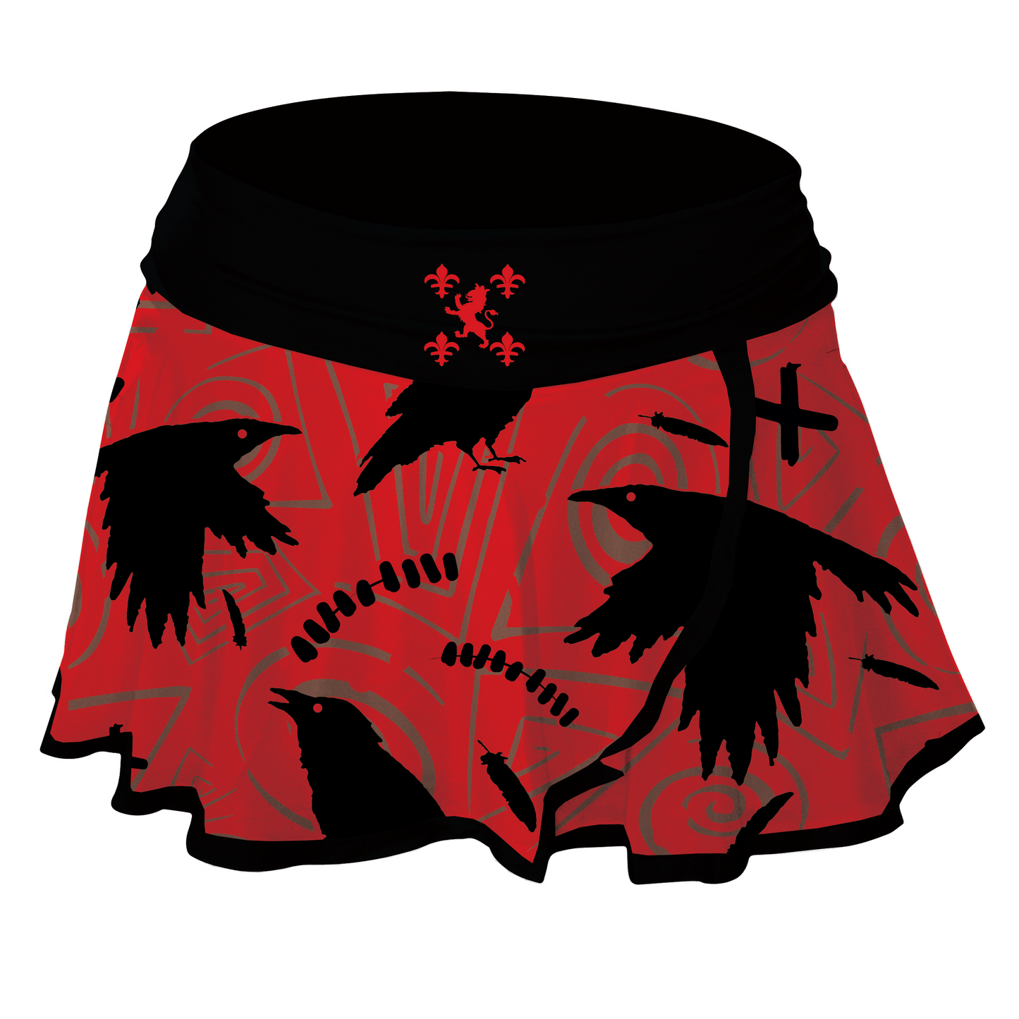 Merkato Raven Skort